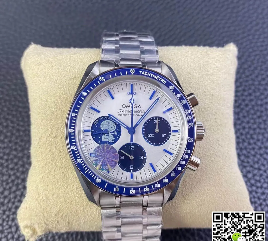Omega Speedmaster 310.32.42.50.02.001 OS Factory 1:1 Best Edition Replica Watch Blue Bezel